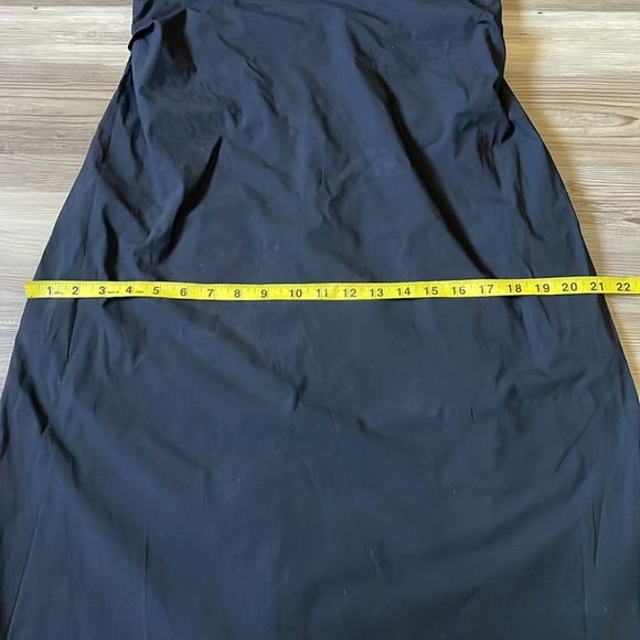 Hatch Strapless maternity dress Stretch Cotton Size L 42 Knee length Minimalist - Picture 6 of 13